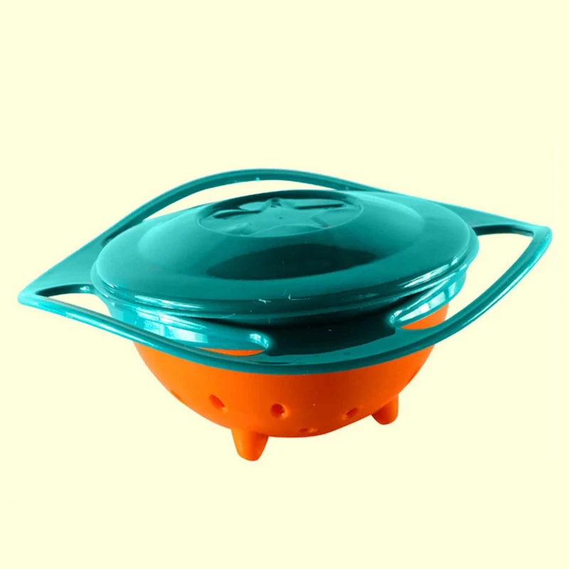 Baby Feeding Bowl Gyro Bowl 360 Degree Rotation